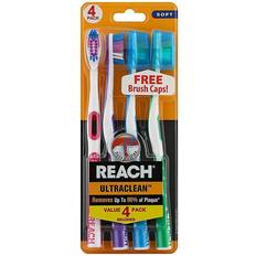 Reach 4-Pack Value Pack Soft Toothbrushes