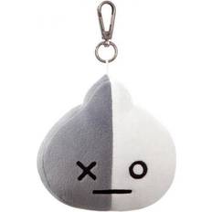 Aurora World key ring Linefriends plush grey/white