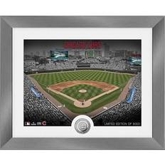 Highland Mint MLB Chicago Cubs Art Deco Silver Coin Photo Photo Frame