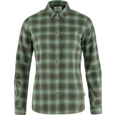 Fjällräven Women's Övik Flannel Shirt Shirt L, olive