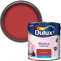 Dulux Standard Pepper Red Wall Paint, Ceiling Paint Red