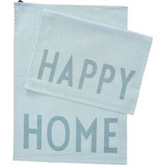 Design Letters 2-Pack Kitchen Towel Blue