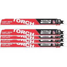 Milwaukee 9" 7TPI The TORCH for CAST IRON with NITRUS CARBIDE 5PK