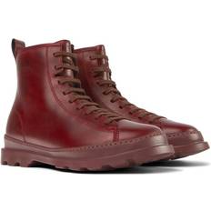 Men - Red Ankle Boots Camper Brutus - Burgundy