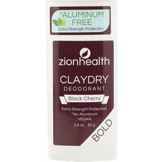 Zion Health Claydry Aluminum Free Deodorant Black Cherry