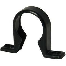 Floplast Black Push-Fit Waste Pipe Clip (Dia)40mm, Pack Of 3