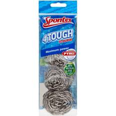 Spontex Tough Scourer Pack 4