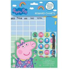 Children's Reward Chart Wipe Clean Potty Toilet Training Including Stickers & Pen