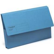 Blue Binders & Folders Exacompta Guildhall Document Wallet Foolscap