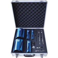 Faithfull Diamond Core Drill Kit & Case Set of 11