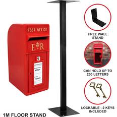 Royal Mail Post Box with Floor Stand