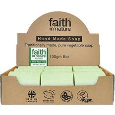 Faith in Nature Aloe Vera Soap Unwrapped Box 18