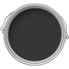 Farrow & Ball Estate Off-Black No.57 Eggshell Metal Paint, Wood Paint Black 0.75L