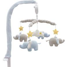 Living Textiles Mason Elephant Knitted Music Mobile Multi Multi