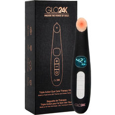 GLO24K Triple Action LED/Thermal/Vibration Eye Care Therapy Wand