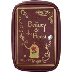 Red Cosmetic Bags BioWorld Disney Beauty and the Beast Rose Cosmetic Bag