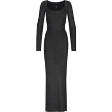 SKIMS Soft Lounge Shimmer Long Sleeve Dress