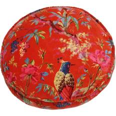 Riva Home Paoletti Paradise Round Cushion Cover Orange