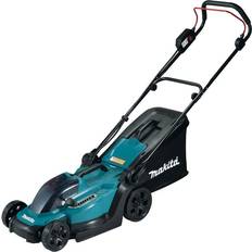 With Collection Box - With Mulching Battery Powered Mowers Makita DLM330Z Solo Battery Powered Mower