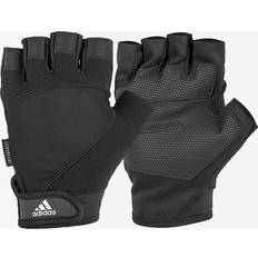 Men - White Gloves Adidas Half Finger Performance Gloves