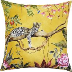 Leopard Cushion Cover Gold (43x43cm)