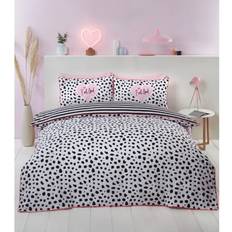 Rapport Dalmation Black/White Double Duvet Cover Black, White