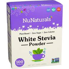 NuNaturals NuStevia, White Stevia Powder, 100