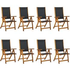 vidaXL 3120456 8-pack Garden Dining Chair