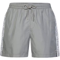 Men - White Swimwear Calvin Klein Drawstring Swim Shorts