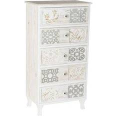 White Chest of Drawers Dkd Home Decor - Chest of Drawer 56.5x34.3cm