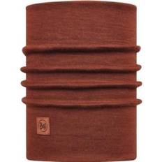 Men - Red Scarfs Buff Merino Heavyweight Neck Warmer - Solid Sienna