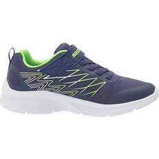 Skechers Microspec Texlor - Navy/Lime