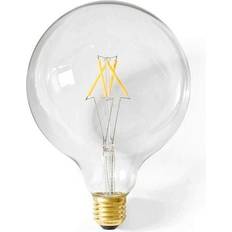 Menu Globe bulb E27 LED Ø12.5 cm clear glasss