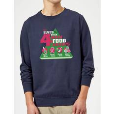 Elf Food Groups Christmas Jumper