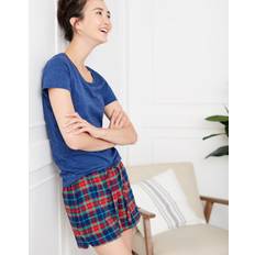 'Cairngorm' Tartan Brushed Cotton Sleep Shorts