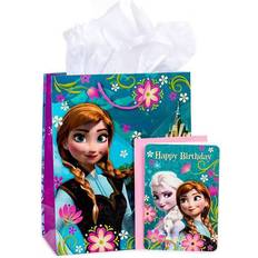 Hällmark Large Gift Bag with Birthday Card and Tissue Paper (Frozen)