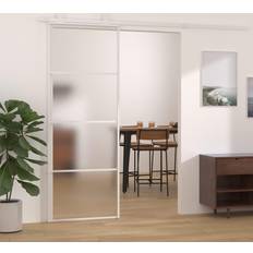 vidaXL Sliding Door Frosted ESG Sliding Door (x)