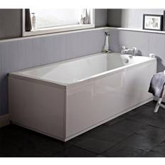 Ceramica Modern Bathroom Single Ended Bath Acrylic Straight