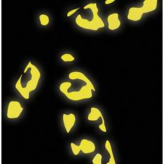 Bookman Reflective Sticker Leopard Print Yellow