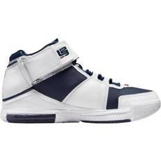 Nike Zoom LeBron 2 M - White/Varsity Crimson/Midnight Navy