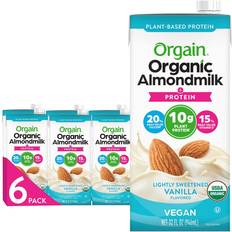 Orgain Protein Almond Milk Lightly Sweetened Vanilla