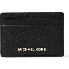 Michael Kors Pebbled Leather Card Case - Black