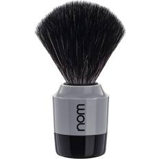 Nom MARTEN shaving brush Black Fibre Grey