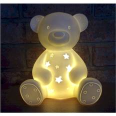 Bambino Juliana LED Teddy Bear Night Light Cut Out Star Shapes Night Light