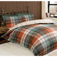 Aucune Furnishings Rapport Lomond Check Duvet Cover