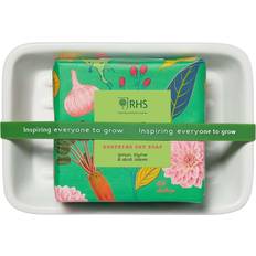 RHS Grown Soothing Oat Soap on Dish