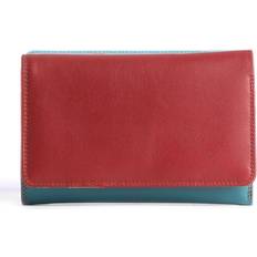 Mywalit Medium Tri-fold Wallet Vesuvio - red