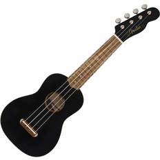 Fender Venice WN BK Soprano Ukulele Black