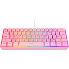 Pink Keyboards 60% RGB