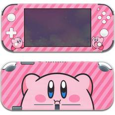 BelugaDesign Kirby Switch Skin Cute Pastel Sticker Wrap Vinyl Decal Anime Star Allies (Switch)